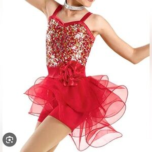 Weissman Red Dance Dress MC